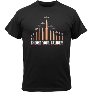 PLAYERA ROTHCO CHOOSE YOUR CALIBER  67380